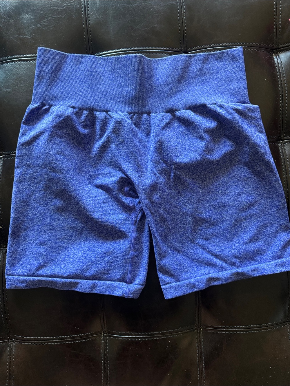 NVGTN High-Waist Athletic Shorts in Blue